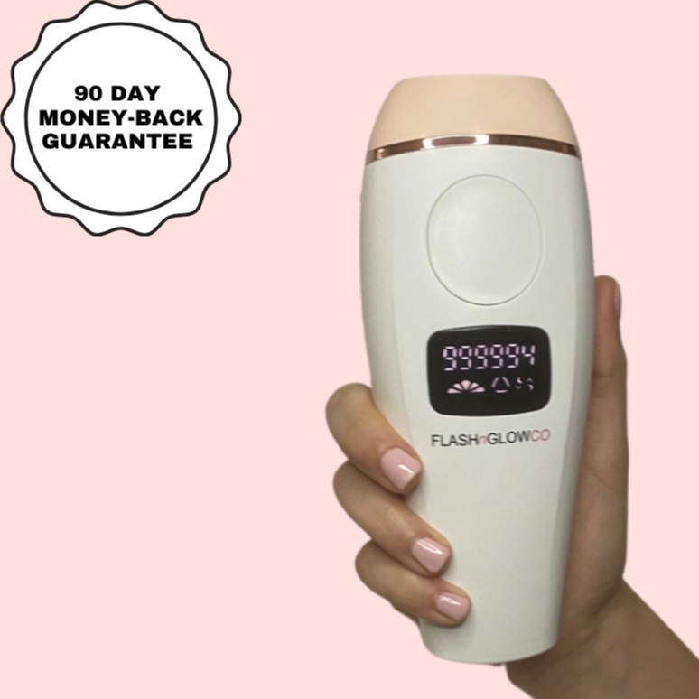 FLASHnGLOWCO Advanced IPL Laser Hair Removal Handset